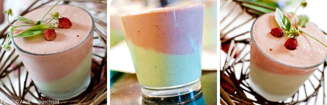 Erdbeer-Basilikum-Creme im Glas - Löwenzahn Verlag