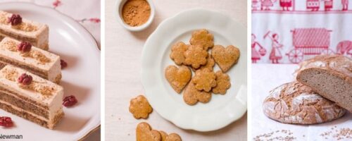 Kuchen, Kekse und Brot selbstgebacken