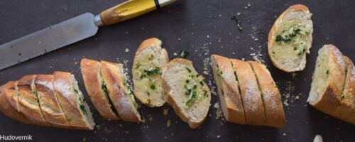Kräuterbaguette