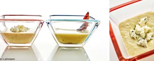 Vinaigrettes im Glas
