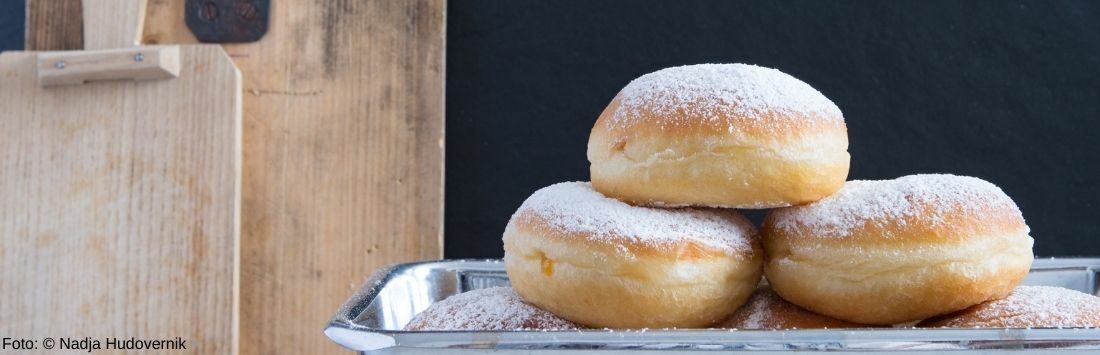 selbstgemachte Krapfen