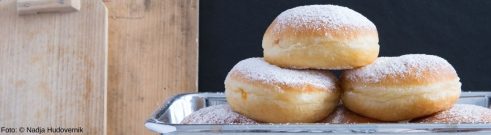 selbstgemachte Krapfen