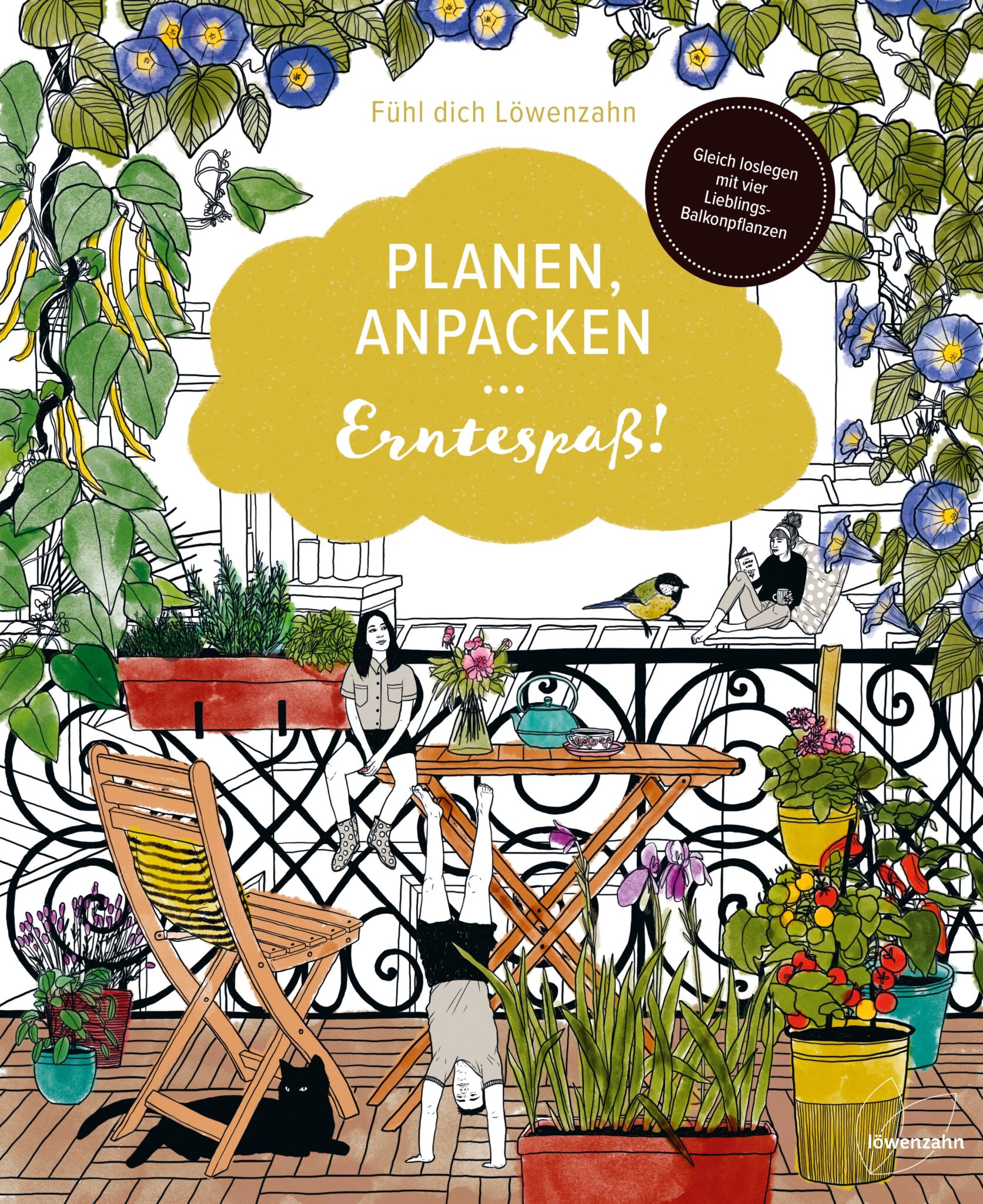 Obstbäume auf dem Balkon richtig gießen Löwenzahn Verlag