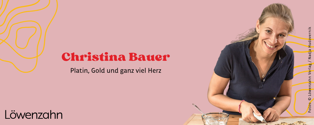 Titelbild: Christina Bauer + Titel des Magazinbeitrags