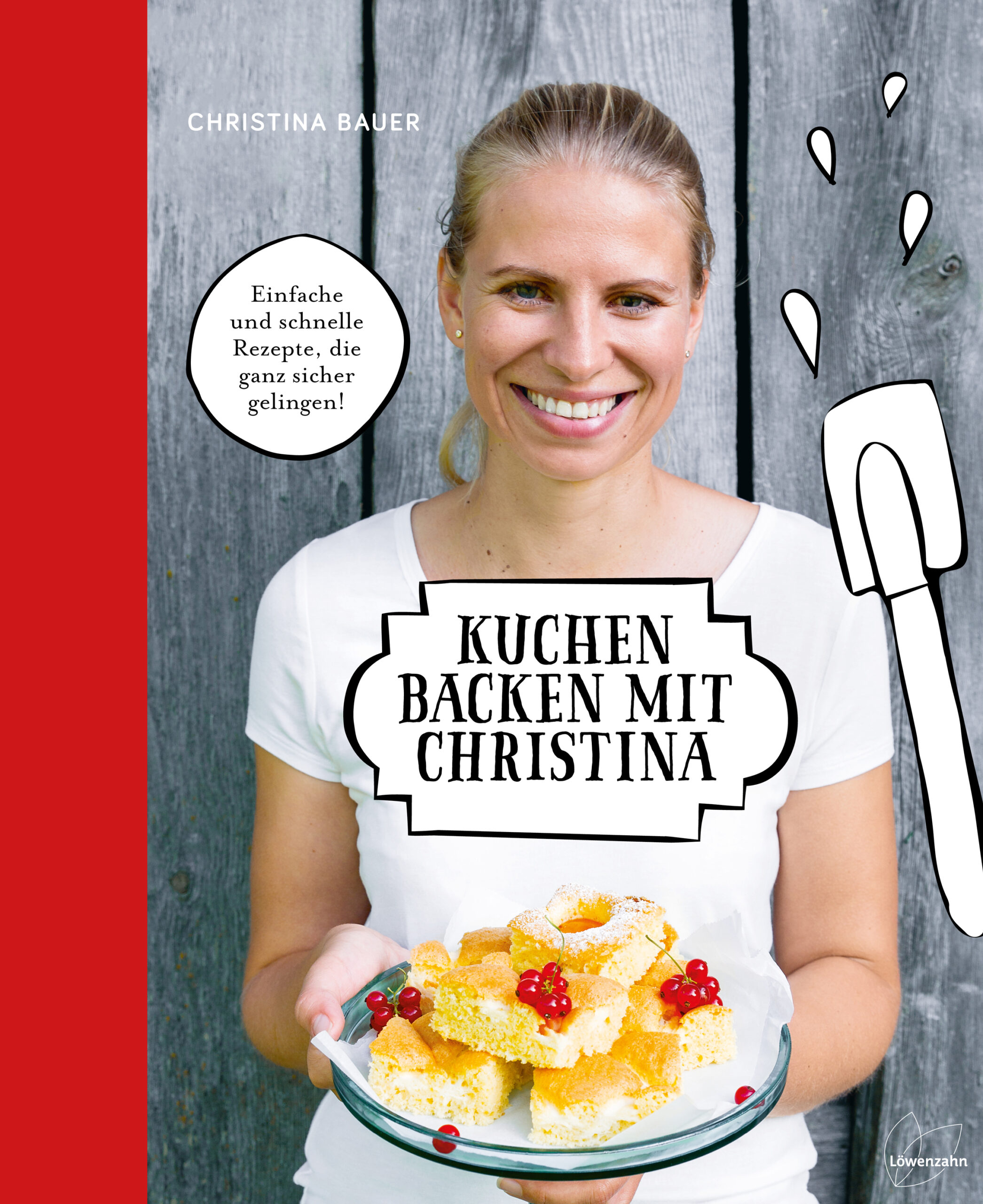 Cover Hardcover Kuchen backen mit Christina