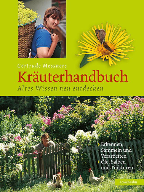 Cover Hardcover Gertrude Messners Kräuterhandbuch