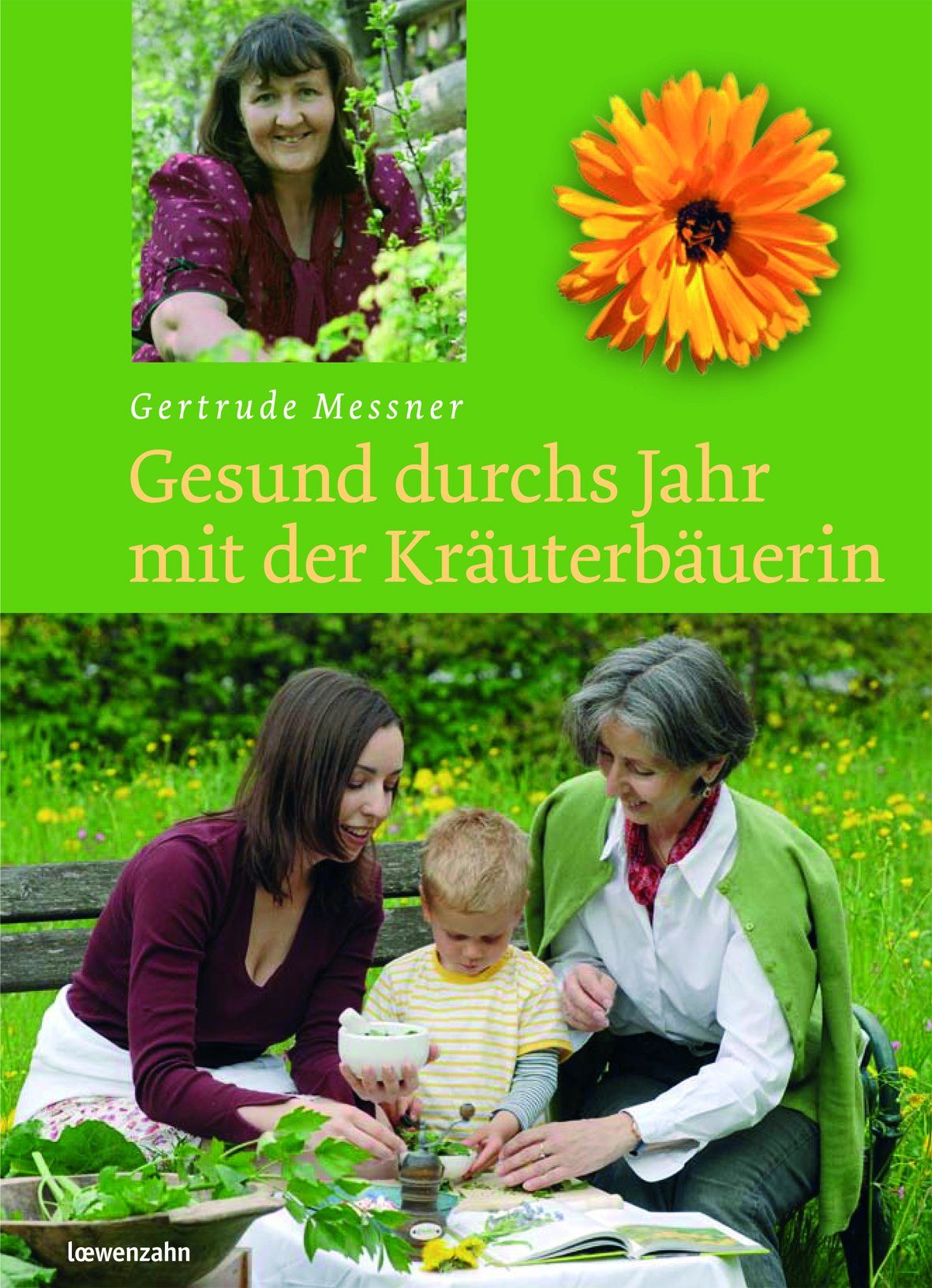 Cover Hardcover Gesund durchs Jahr mit der Kräuterbäuerin