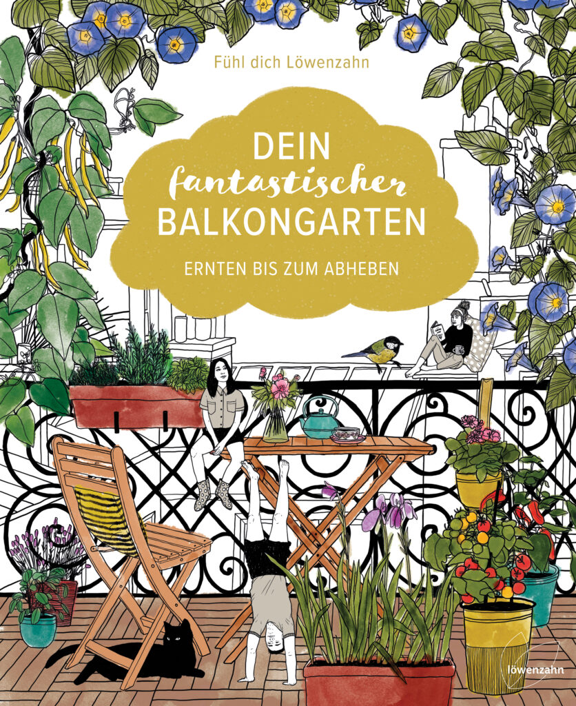 Cover Hardcover Dein fantastischer Balkongarten