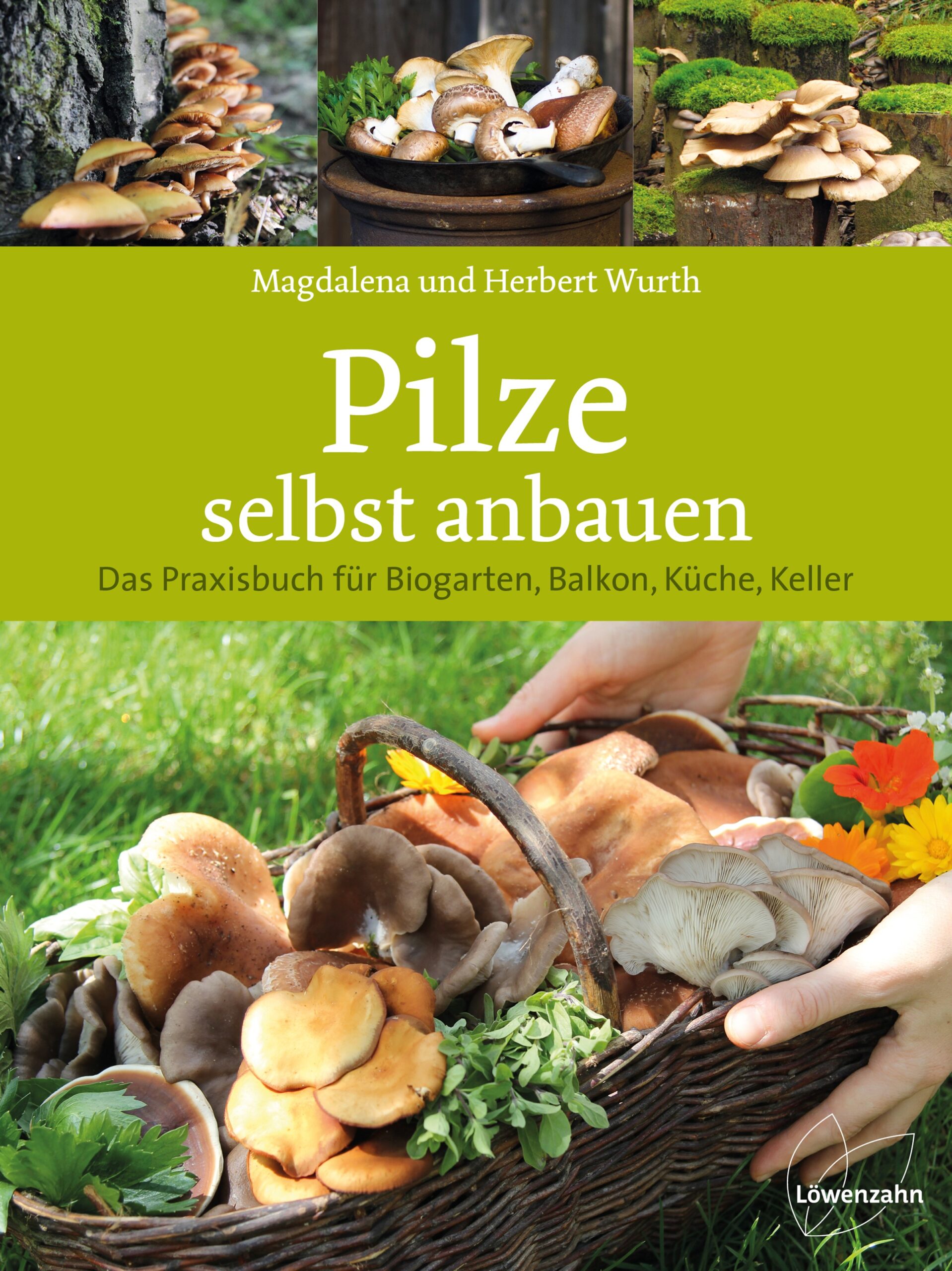 Cover Hardcover Pilze selbst anbauen