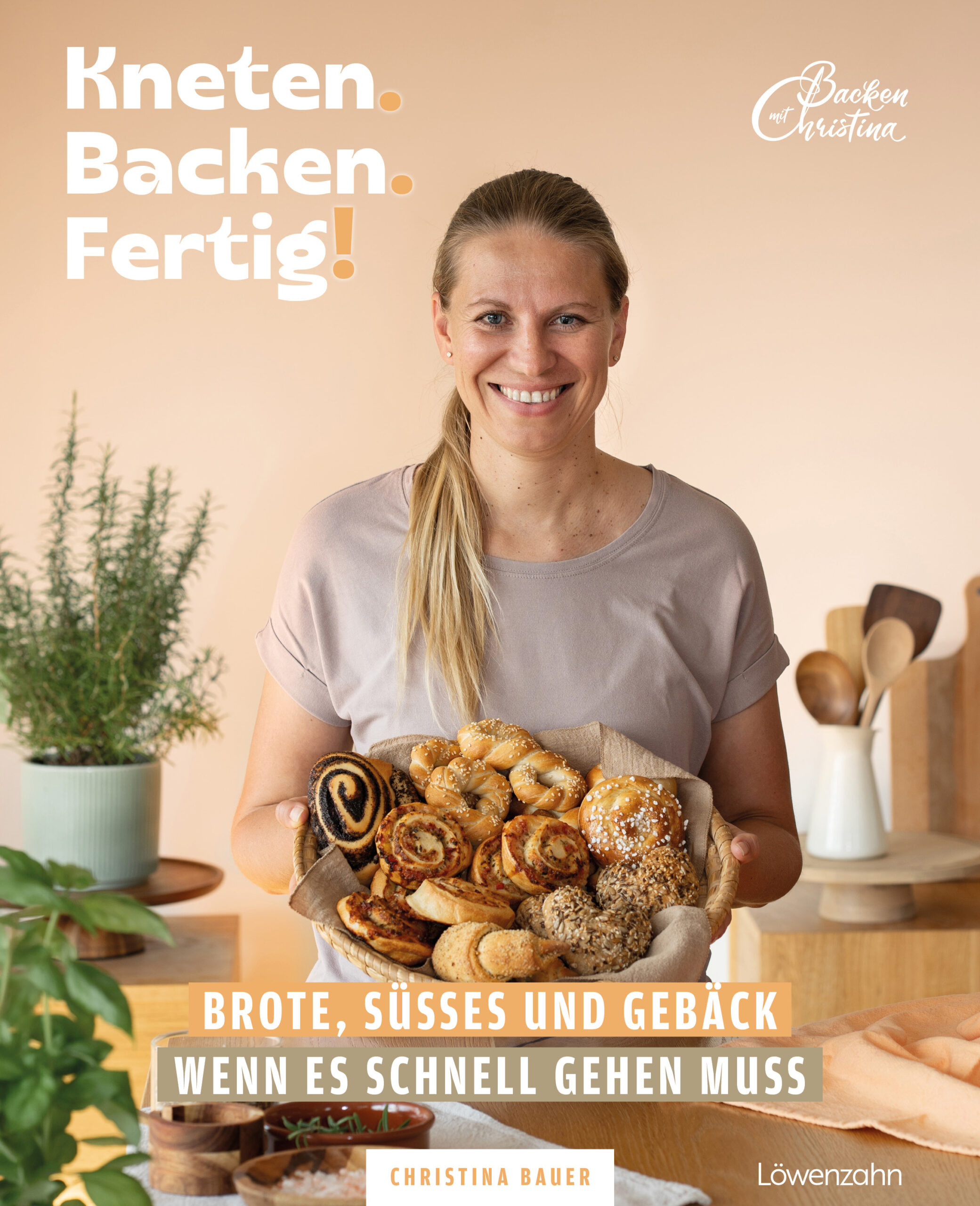 Cover Hardcover Kneten. Backen. Fertig!